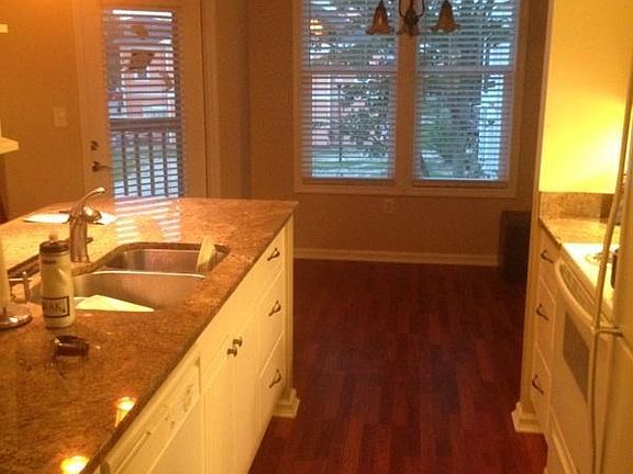 kitchen leading to dining area