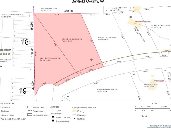 000 Ridge Drive, Iron River, WI 54847