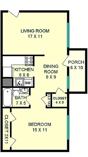 Floor plan Liberty