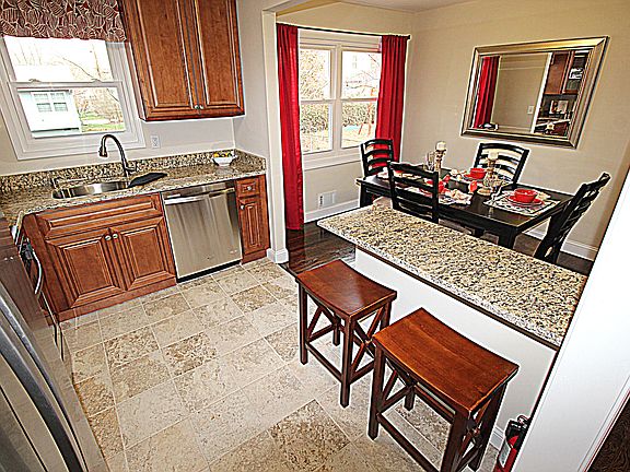 Granite Breakfast Bar