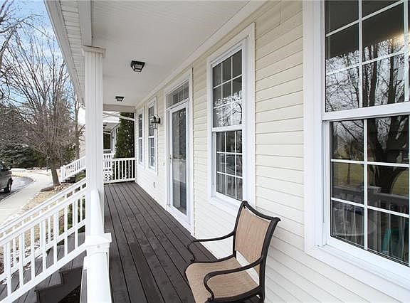 Sip wine or relax on your front porch looking over Bellefair's Village Green