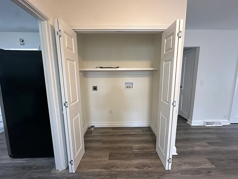 Laundry closet