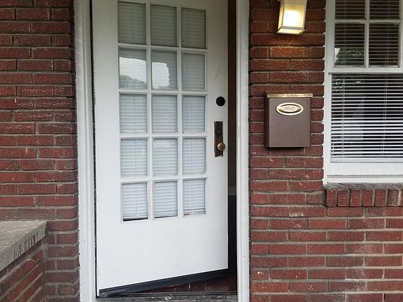 Front door and private porch