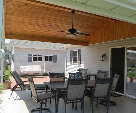 Rear Covered Patio