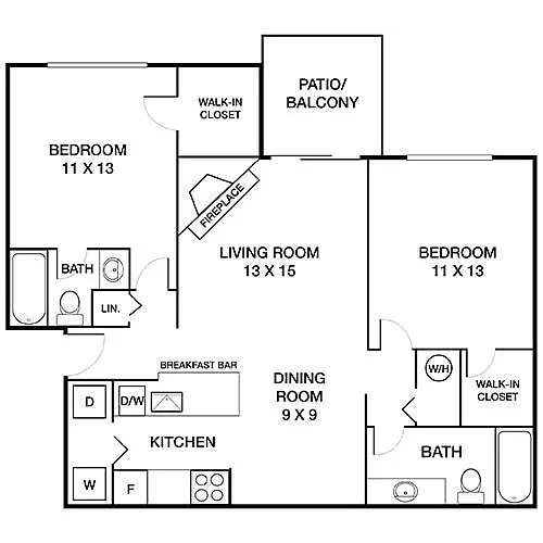 Floor plan Laurel Pine Premier
