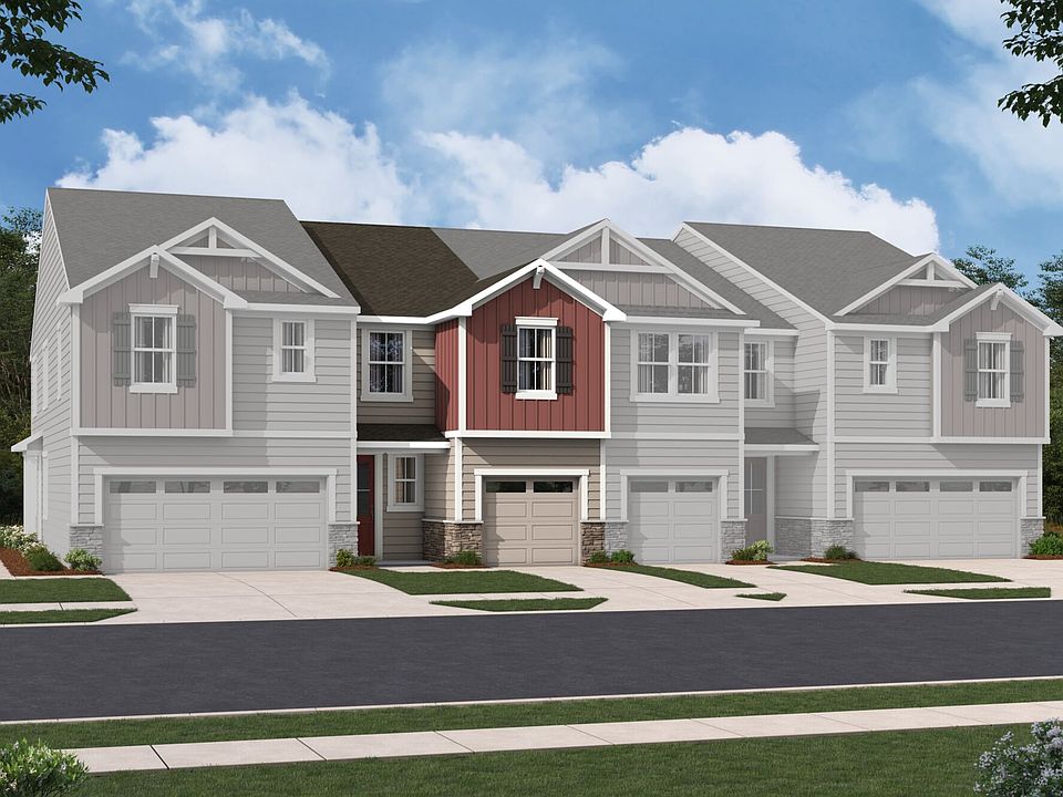 Aurora Farmhouse II Elevation rendering