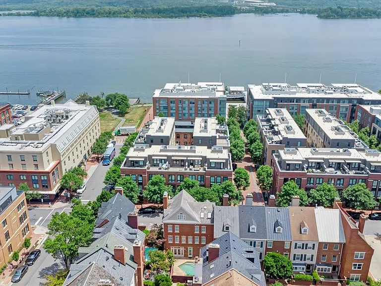Just one block from the waterfront