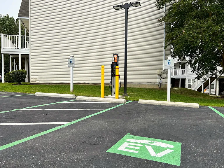 EV Charging Stations for residents with electric and hybrid vehicles