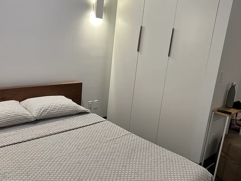 Closets in bedroom