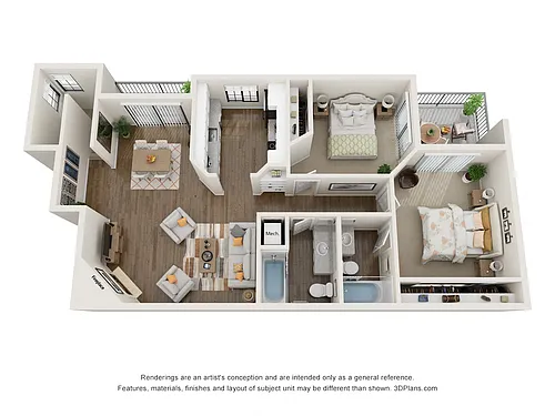 Floor plan Residence 2 Luxury