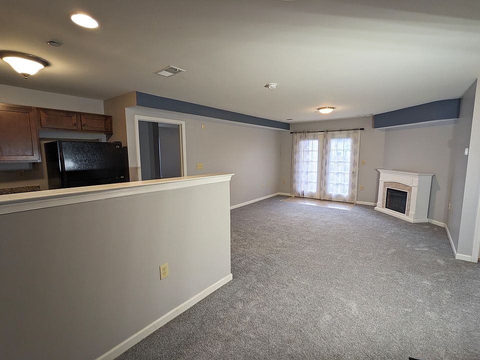 View from entry into living area