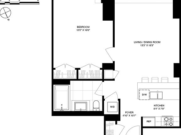 2nd image of 165 W 18th St #3B