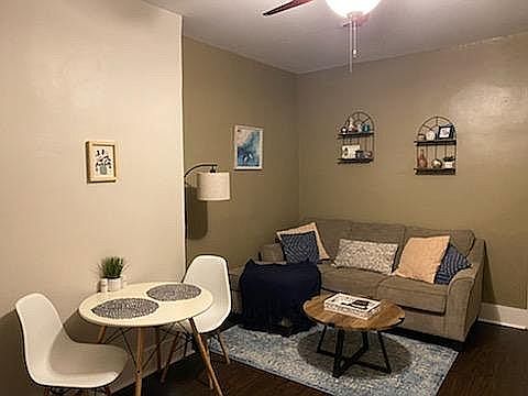 living/dining space