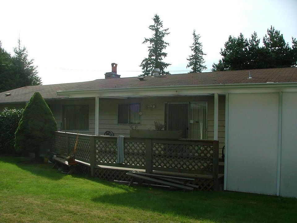 rear of home