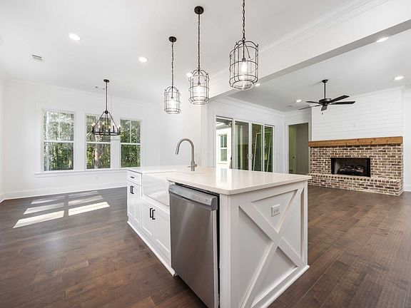 Kitchen into Great Room