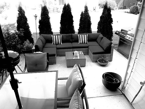 Backyard oasis