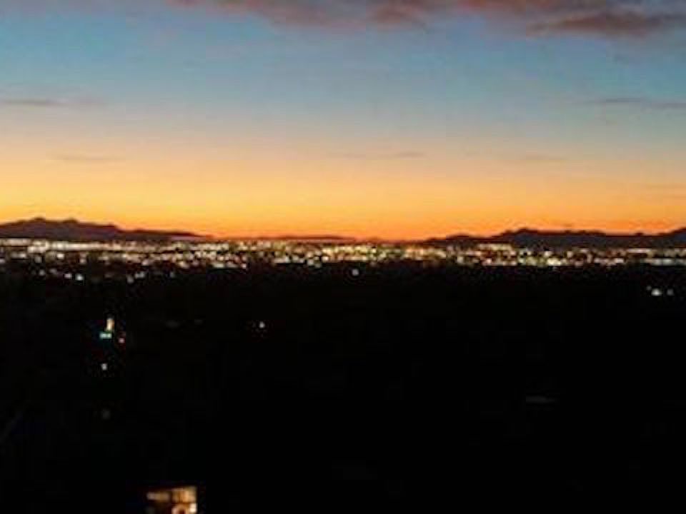 Sunset from back deck