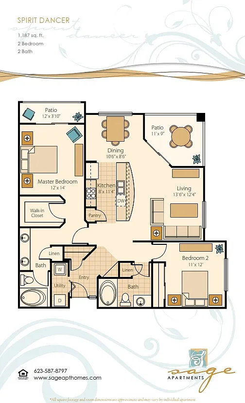 Floor plan Spirit Dancer