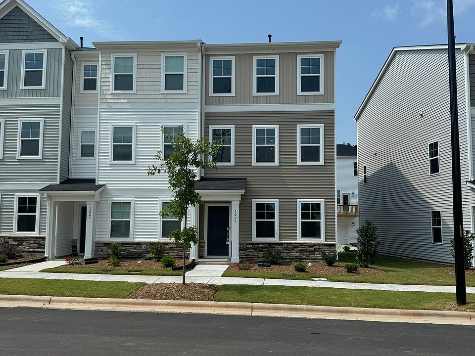 Exterior View- End unit on the Right