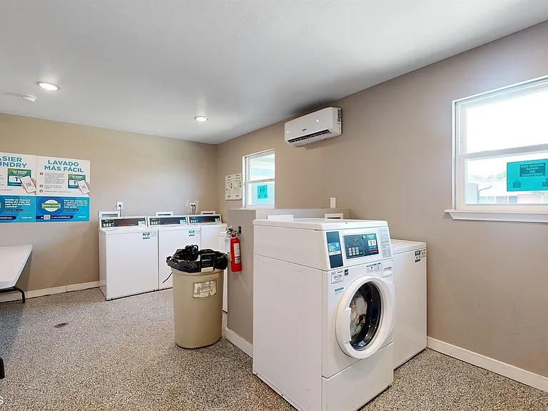 Community onsite laundry facility