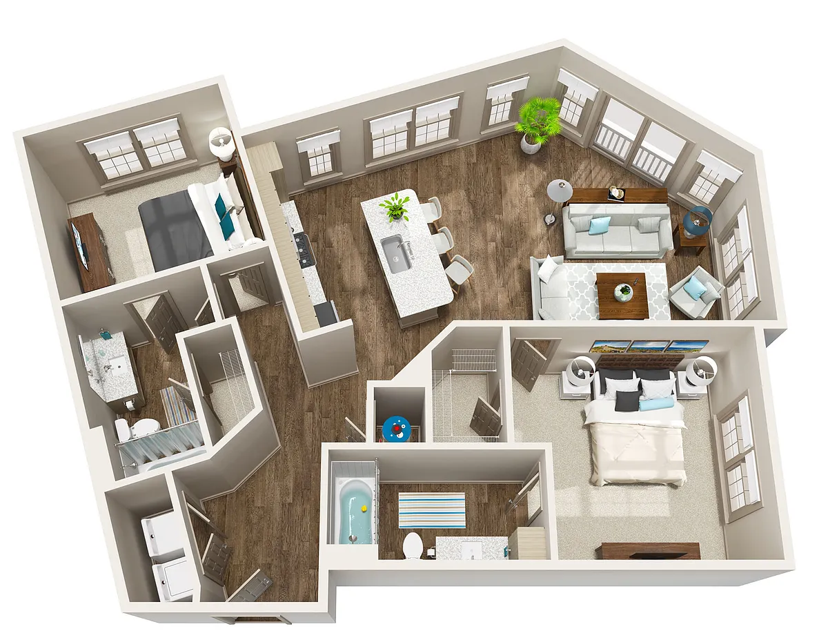 Floor plan B4