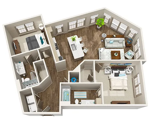 Floor plan B4