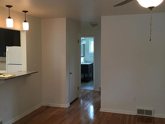 Living room looking toward bath