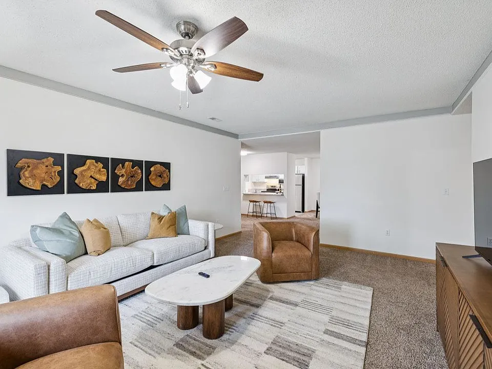 Our large living spaces are great for hosting friends or family.
