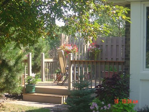 Breath Taking Deck w/Privacy Wood Fence