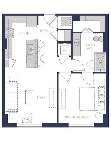 Floor plan The Jefferson
