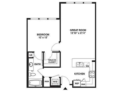 Floor plan Steel