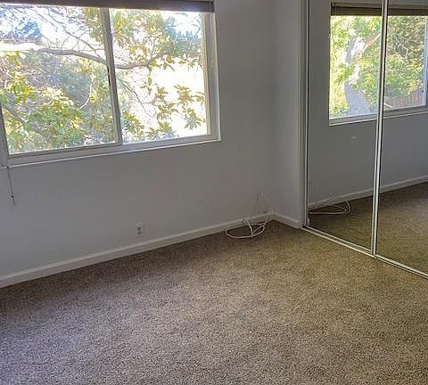 Bedroom with generous closet space