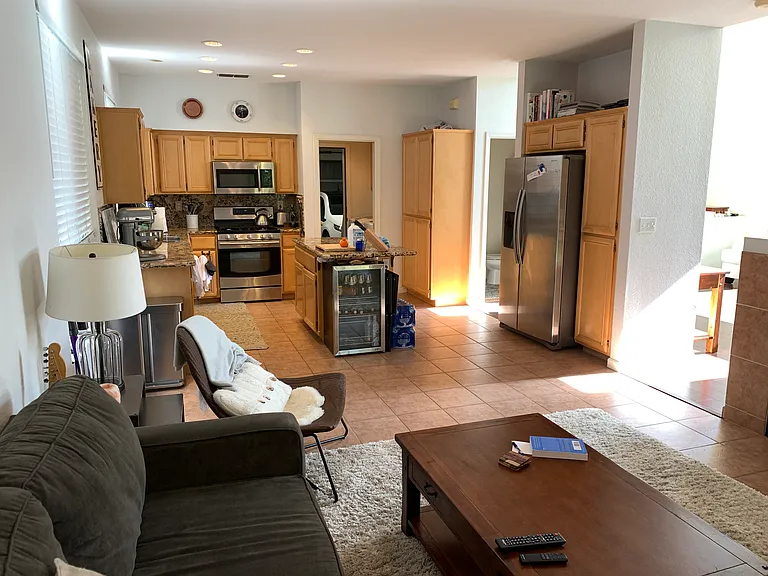 Same room with different furniture setting