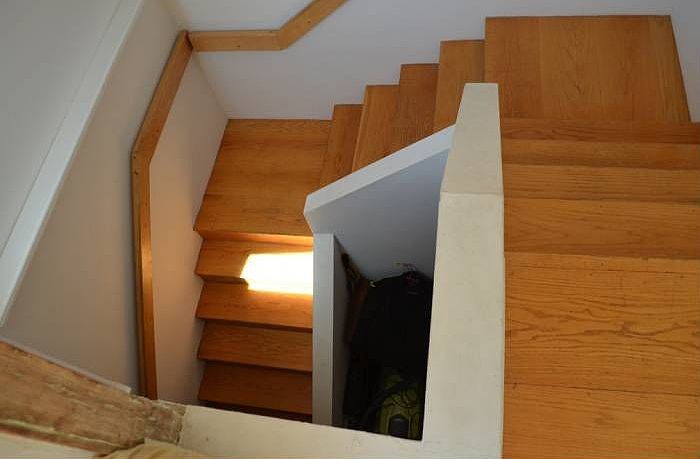 Staircase between floors