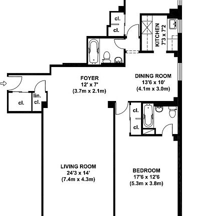 2nd image of 20 Beekman Pl #B6