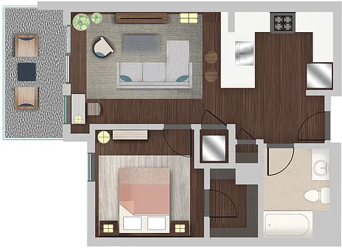 Floor plan B3