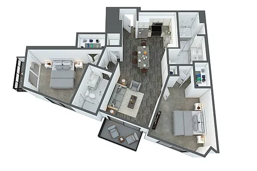 Floor plan C1