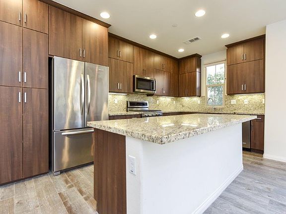 Modern Kitchen included refrigerator