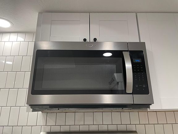 Stainless steel microwave