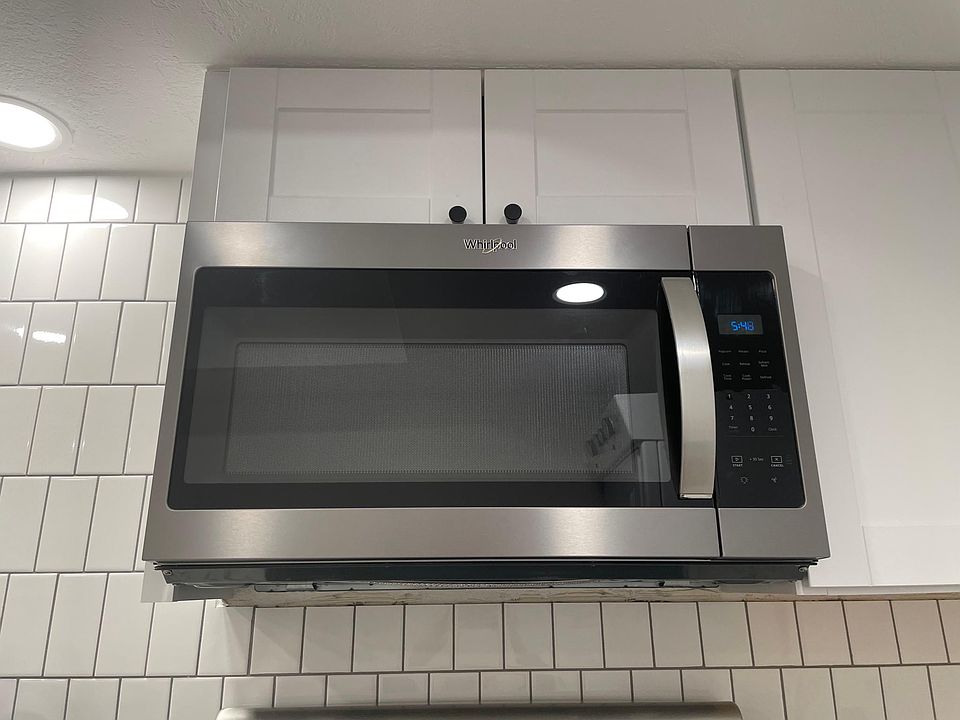Stainless steel microwave