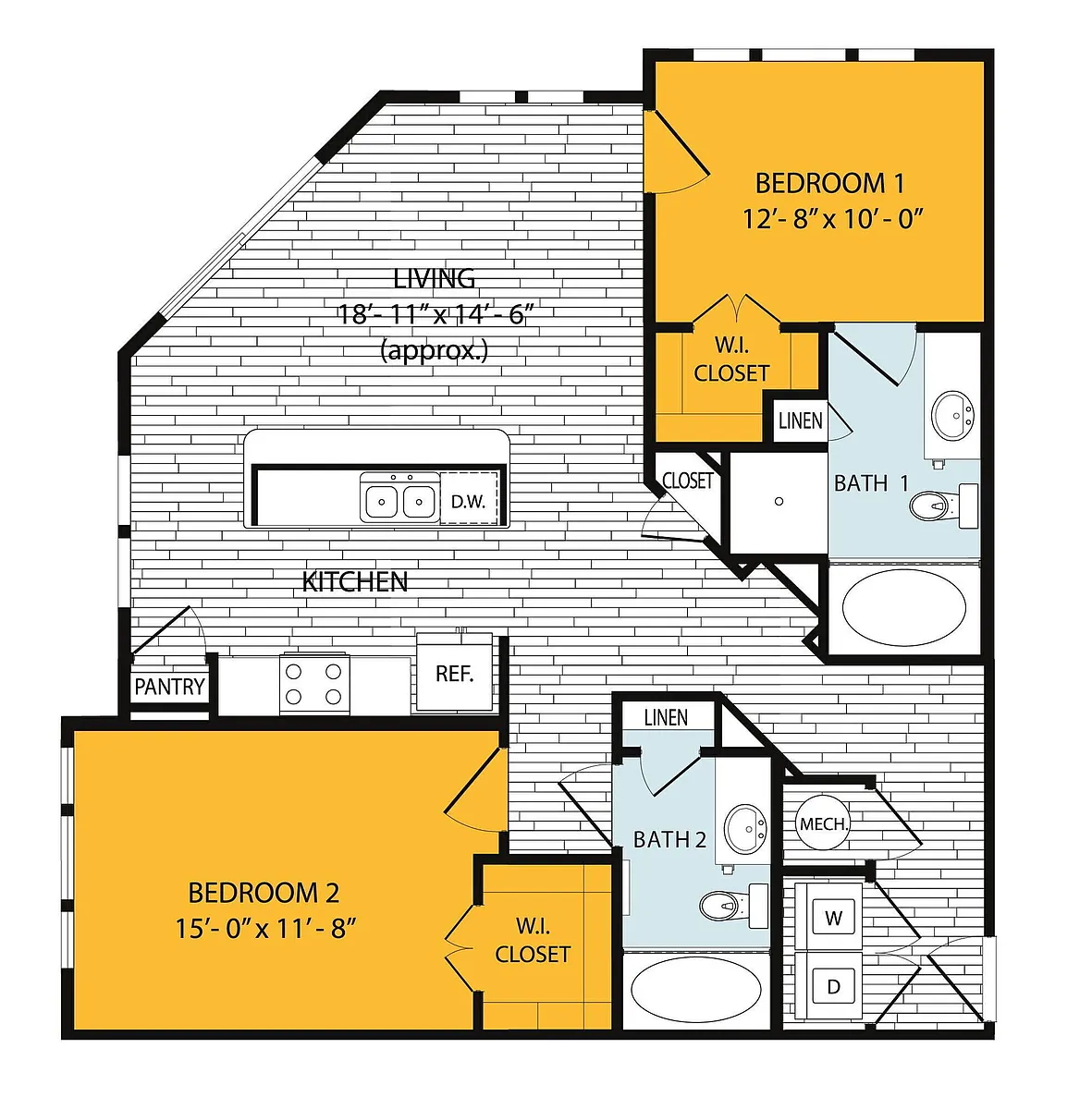Floor plan B6
