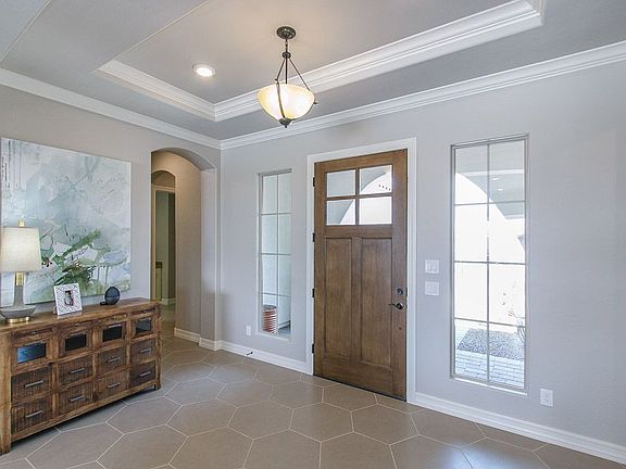 front door Carina model home Tranquility at Montecito in Estrella William Ryan Homes Phoenix