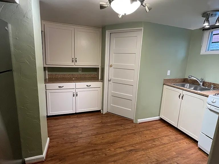 Kitchen - View of Office Door