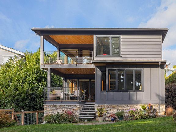 View of back of the house