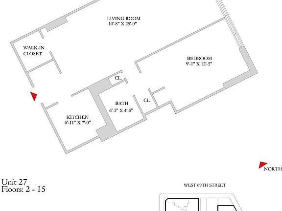 2nd image of 155 W 68th St APT 527