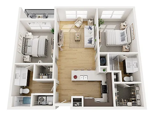 Floor plan B1