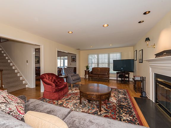 Living Room with Fireplace