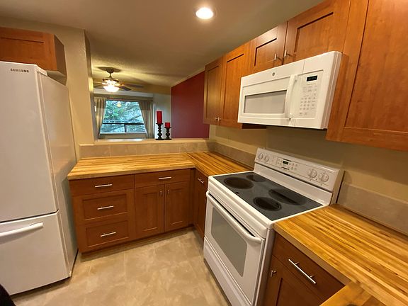 Kitchen with open floor plan to view living room
