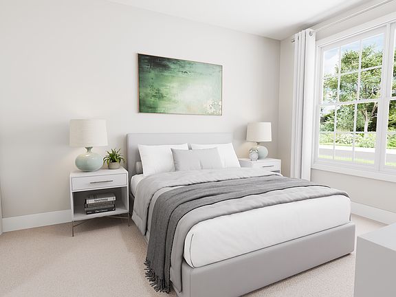 2nd Bedroom Office virtually staged image