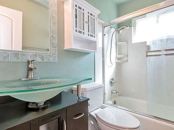 Hallway bathroom